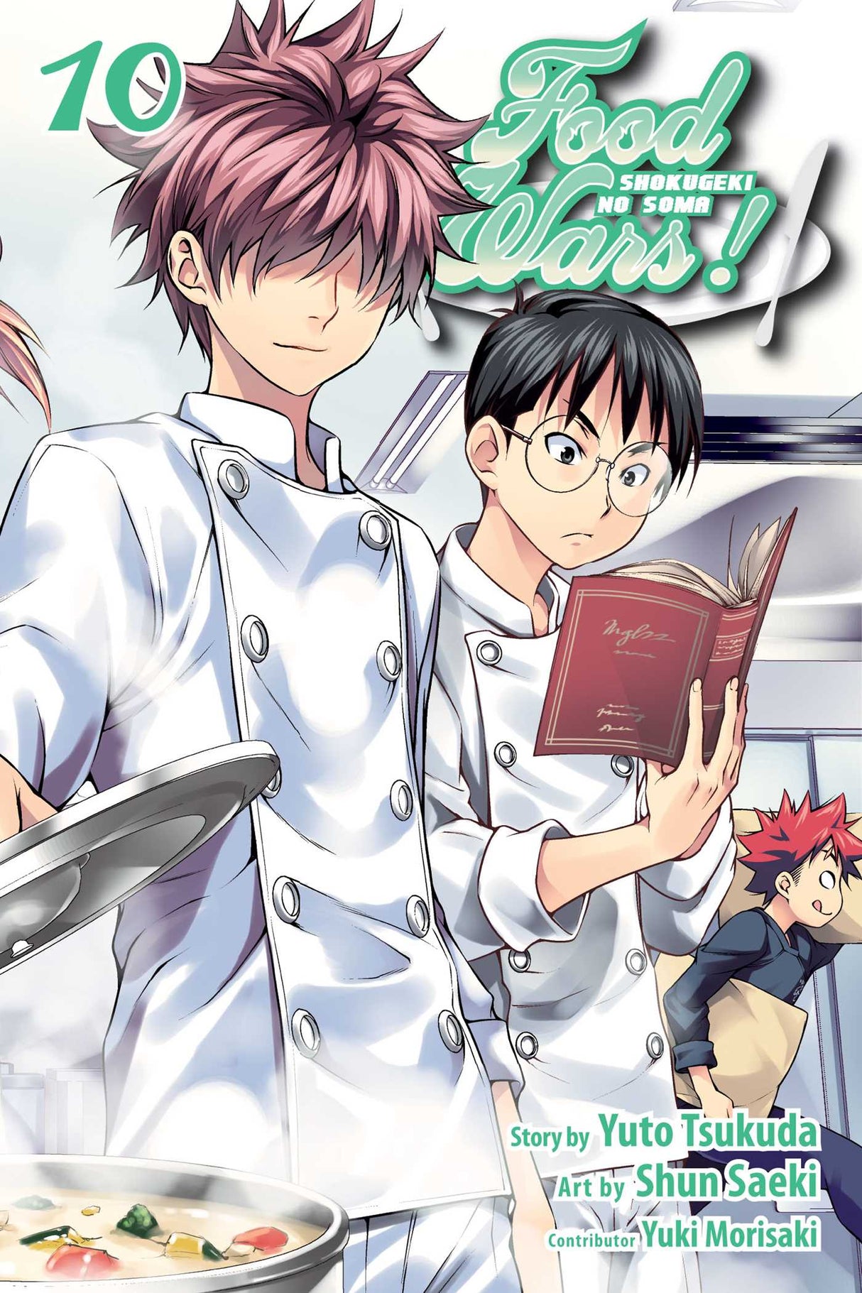 Cover image of the Manga Food-Wars!-Shokugeki-no-Soma-Vol-10
