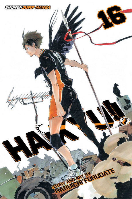 Cover image of the Manga Haikyu!!, Vol. 16
