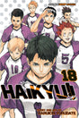 Cover image of the Manga Haikyu!!, Vol. 18