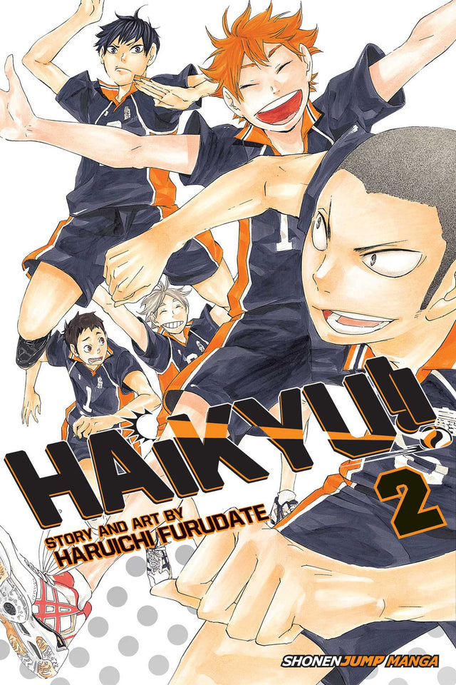 Cover image of the Manga Haikyu!!, Vol. 2