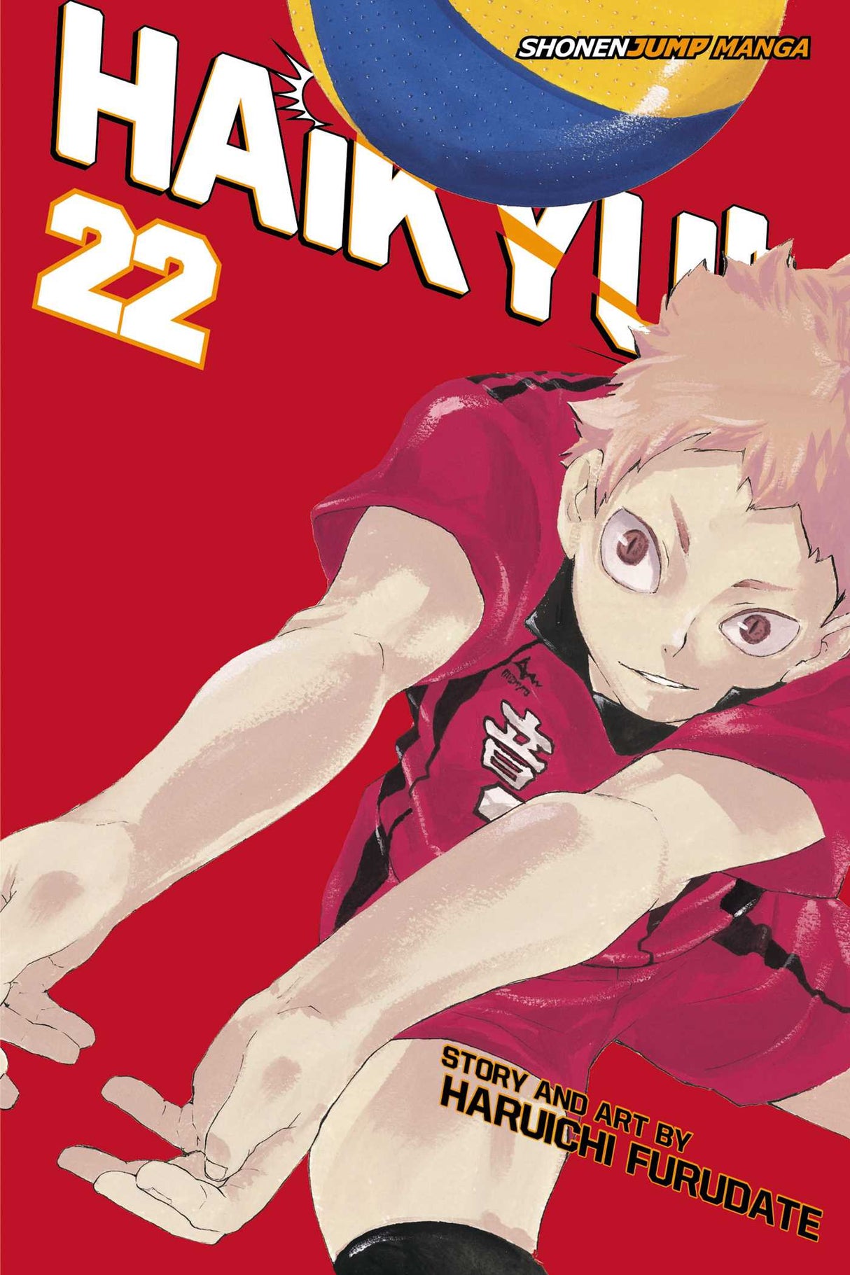 Cover image of the Manga Haikyu!!, Vol. 22