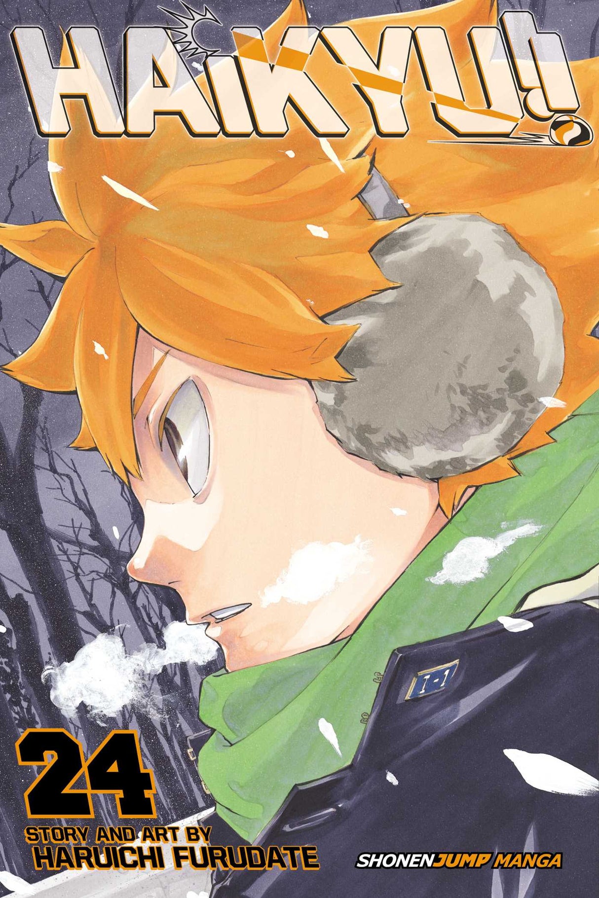 Cover image of the Manga Haikyu!!, Vol. 24