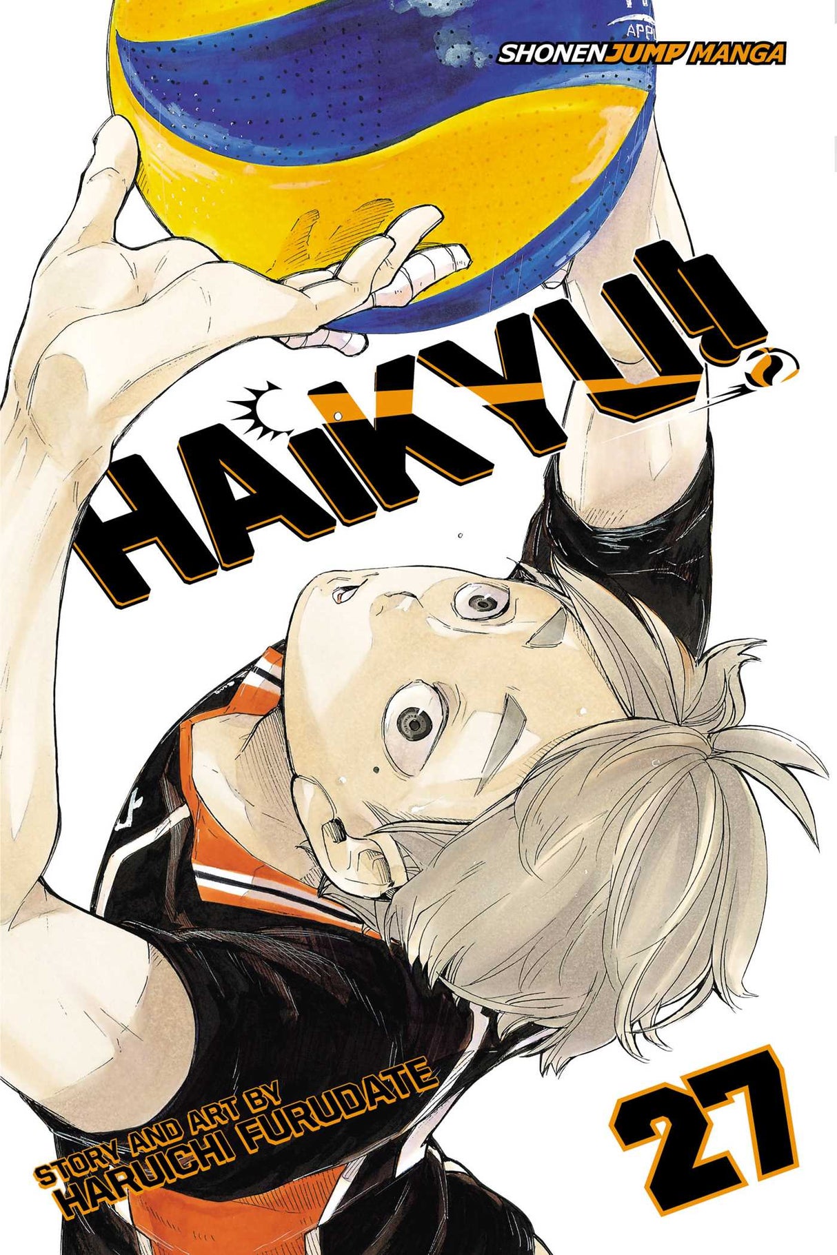 Cover image of the Manga Haikyu!!, Vol. 27
