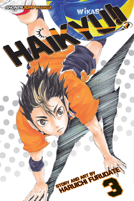 Cover image of the Manga Haikyu!!, Vol. 3
