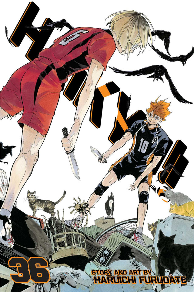 Cover image of the Manga Haikyu!!, Vol. 36