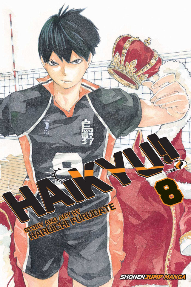 Cover image of the Manga Haikyu!!, Vol. 8