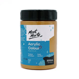 Mont Marte Acrylic Colour Paint Signature 300ml - Gold