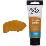 Mont Marte Acrylic Colour Paint Signature 75Ml 2 5 Us Fl Oz Tube Raw Sienna