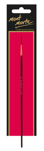Mont Marte Artist Brush Premium Sable Rigger 6