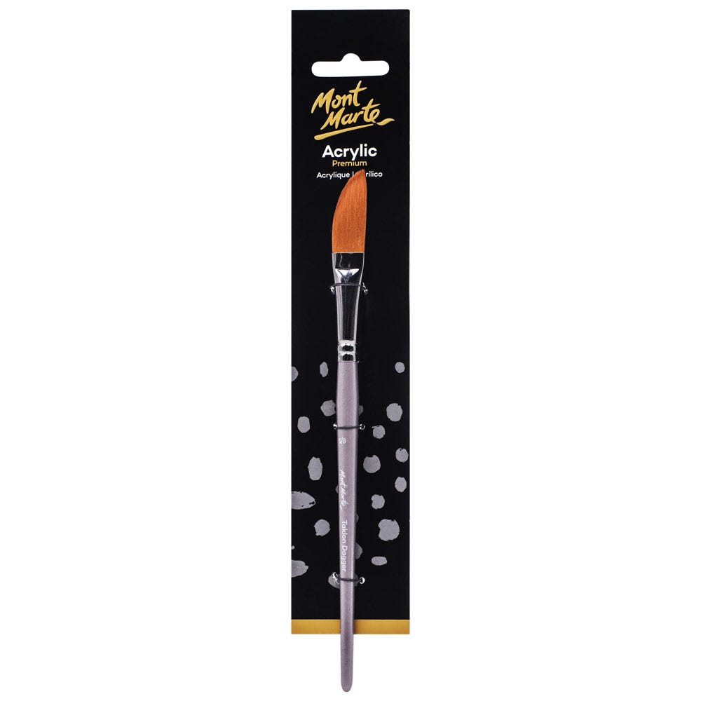 Mont Marte Artist Brush Premium Taklon Dagger Premium 5/8
