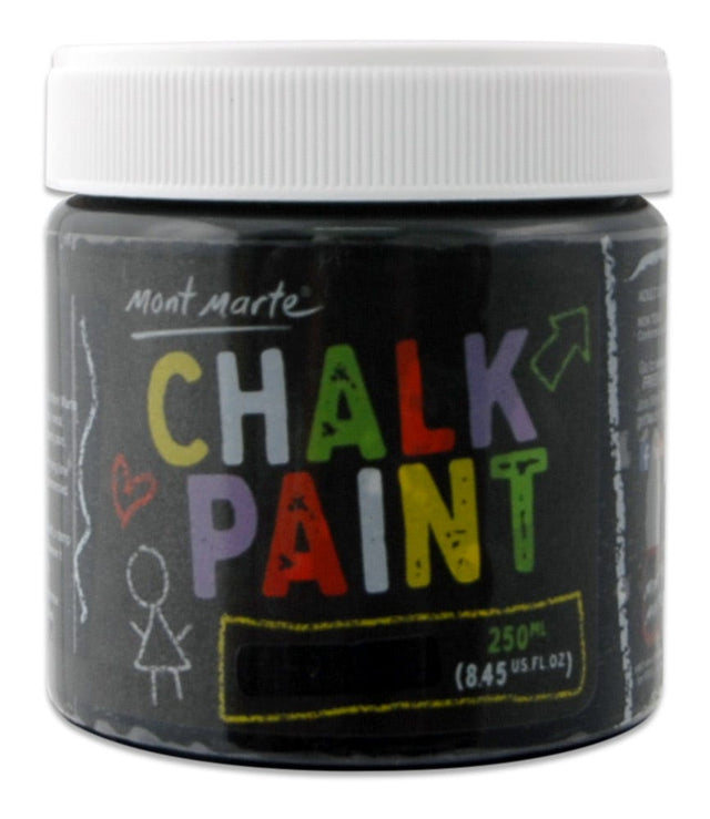 Mont Marte Chalkboard Paint Signature 250Ml (8.45Oz) - Black