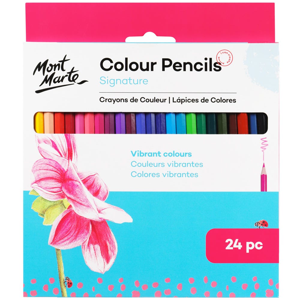 Mont Marte Colour Pencils Signature 24Pc