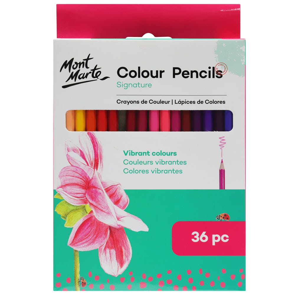 Mont Marte Colour Pencils Signature 36Pc