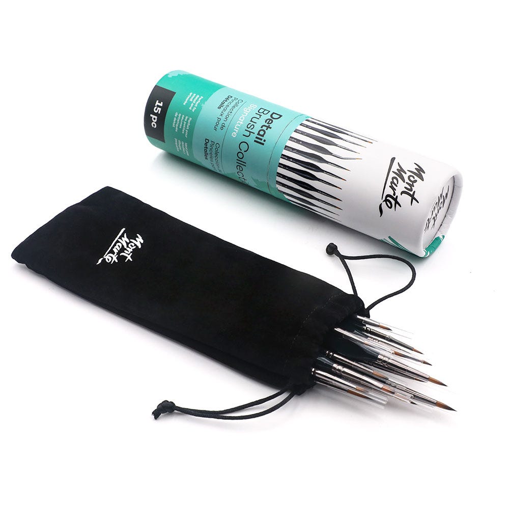 Mont Marte Detail Brush Collection Signature 15Pc