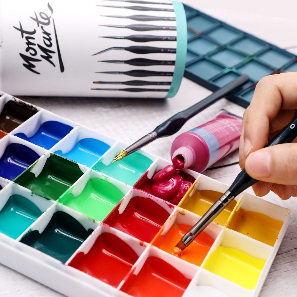 Mont Marte Detail Brush Collection Signature 15Pc