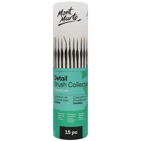 Mont Marte Detail Brush Collection Signature 15Pc