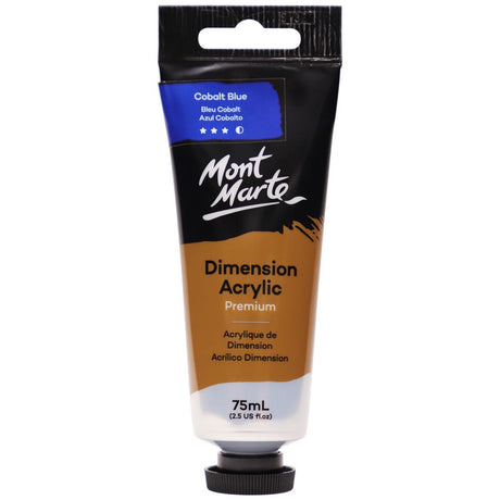 Mont Marte Dimension Acrylic Premium 75ml - Cobalt Blue