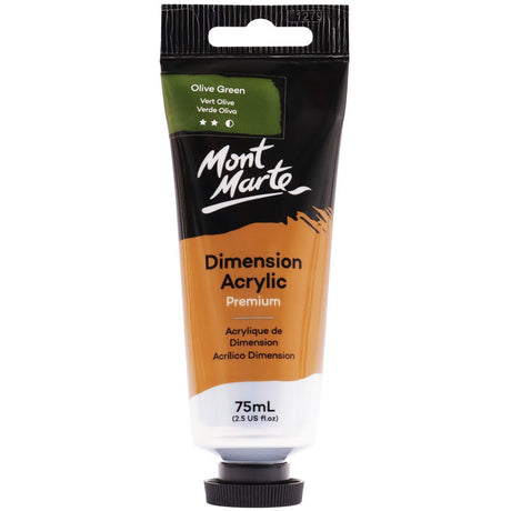 Mont Marte Dimension Acrylic Premium 75ml - Olive Green