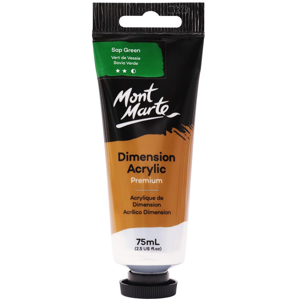 Mont Marte Dimension Acrylic Premium 75ml - Sap Green