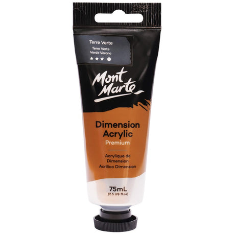 Mont Marte Dimension Acrylic Premium 75ml - Terre Verte