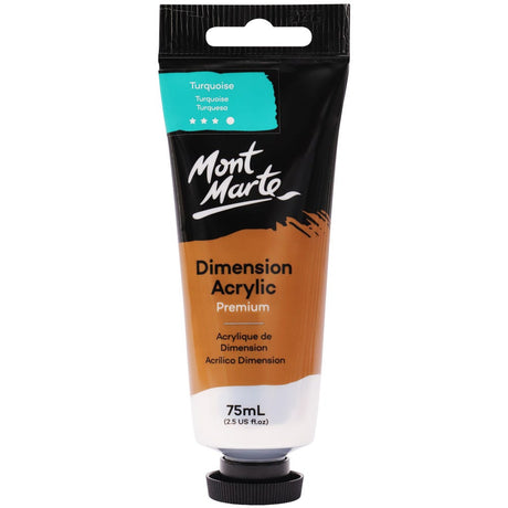 Mont Marte Dimension Acrylic Premium 75ml - Turquoise