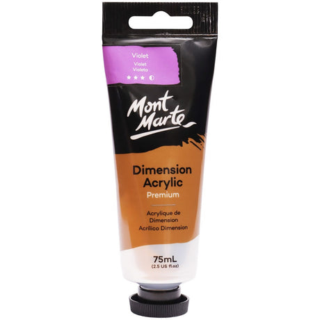 Mont Marte Dimension Acrylic Premium 75ml - Violet