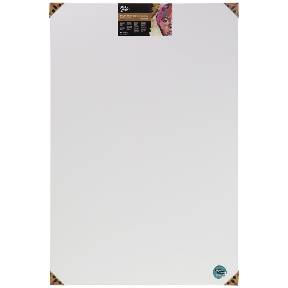 Mont Marte Double Thick Canvas Premium 121.8 X 182.8Cm (48 X 72In)