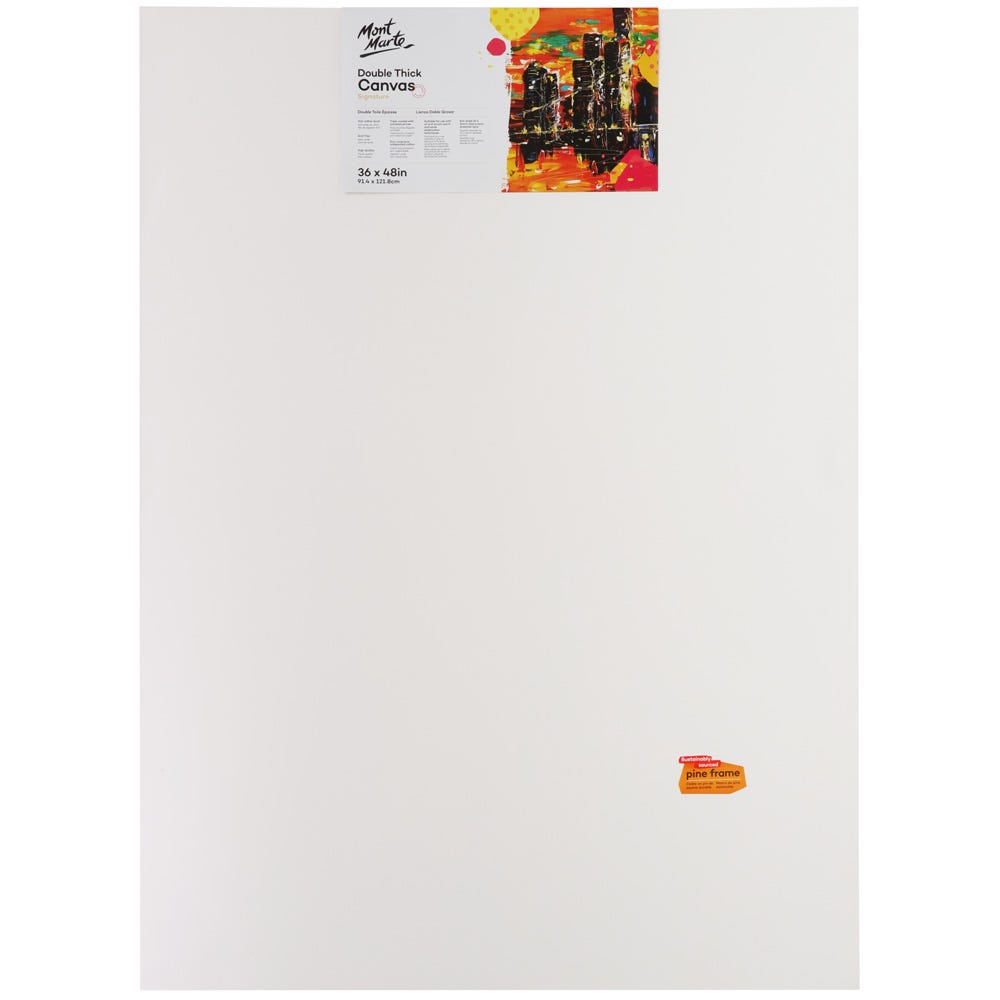 Mont Marte Double Thick Canvas Signature 91.4 X 121.9Cm (36 X 48In) - product image