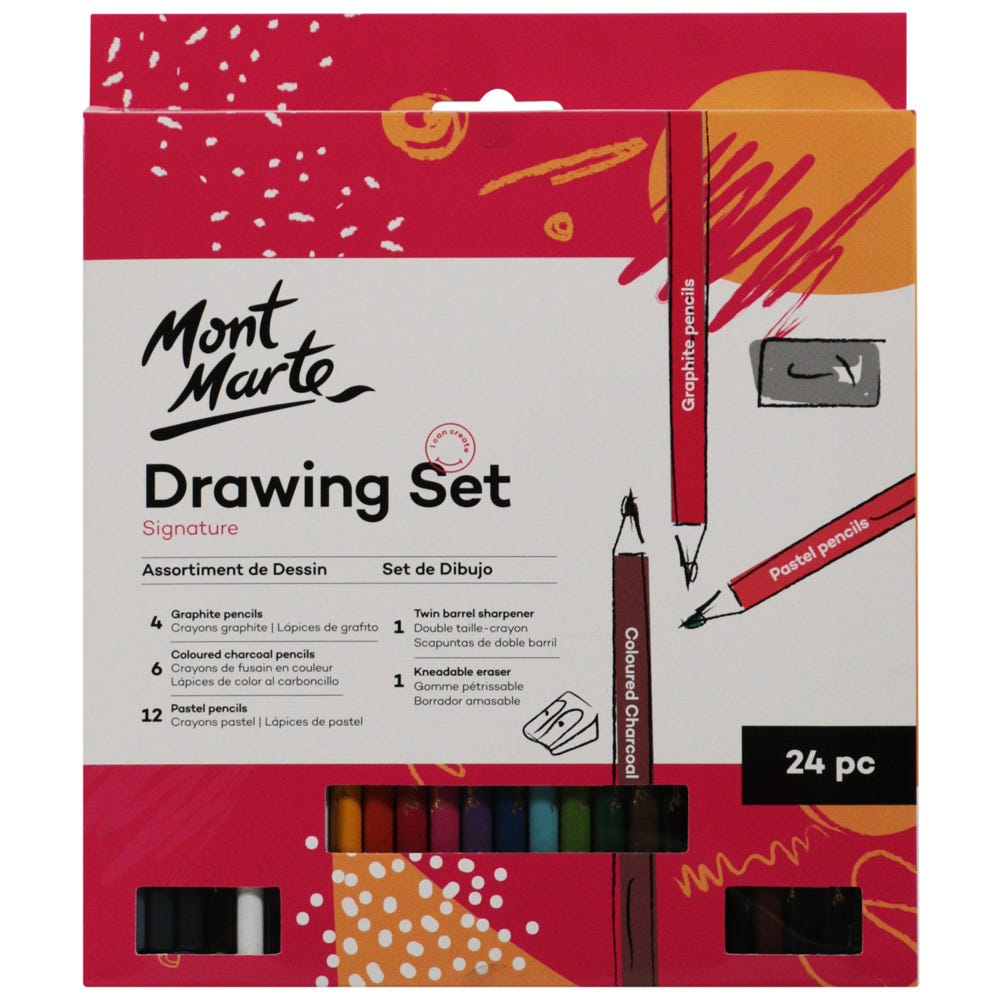 Mont Marte Drawing Set Signature 24Pc