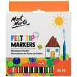 Mont Marte Felt Tip Markers 36Pc