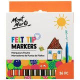 Mont Marte Felt Tip Markers 36Pc