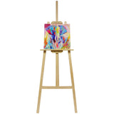 Mont Marte Floor Display Easel Pine Discovery 172Cm