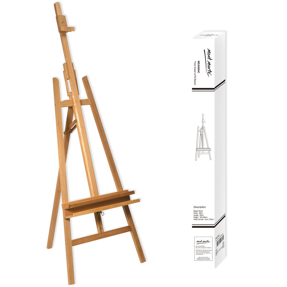 Mont Marte Floor Easel With Tilt