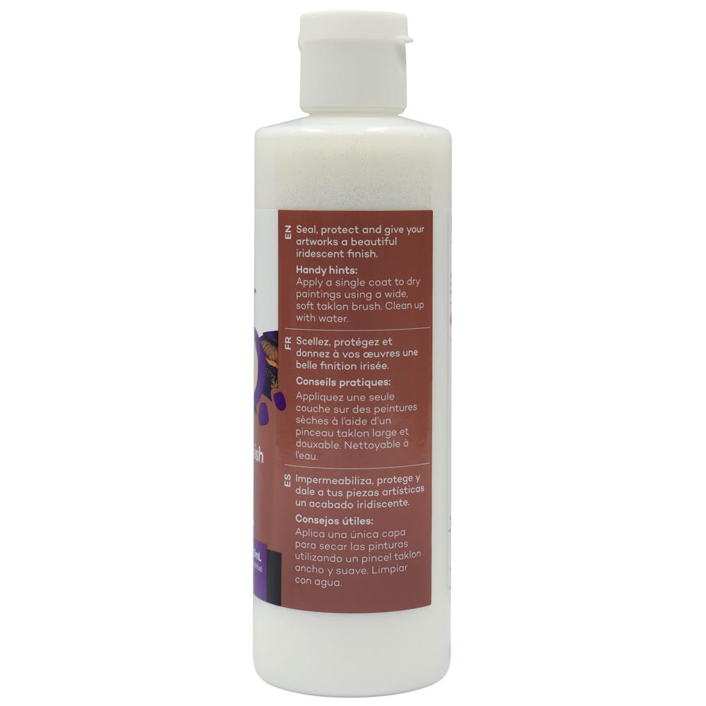 Mont Marte Iridescent Varnish Premium 240Ml 8 12 Us Fl Oz