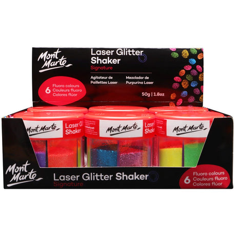 Mont Marte Laser Glitter Shaker Signature 50G (1.8 Us Fl.Oz)