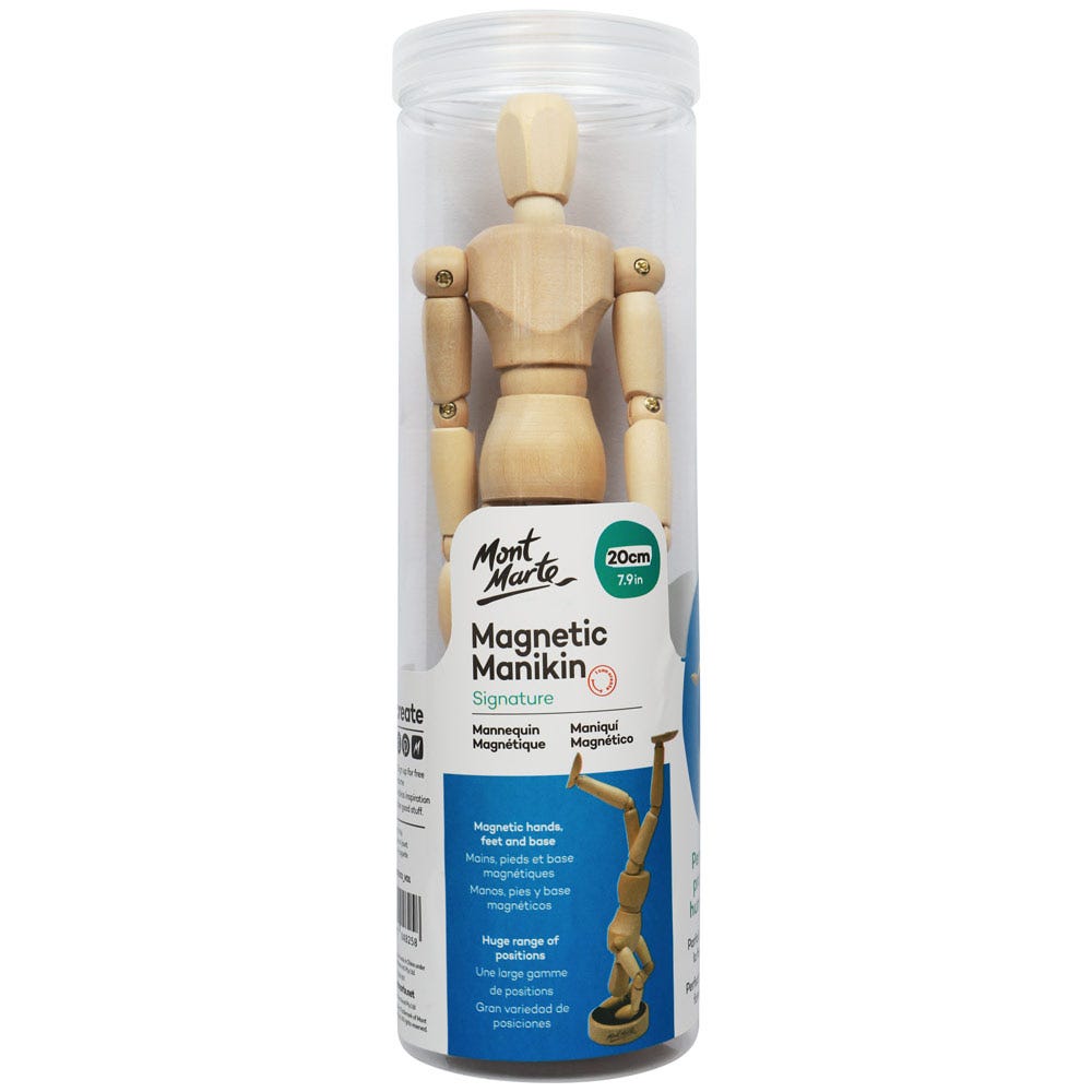 Mont Marte Magnetic Manikin Signature 20Cm (7.9In)