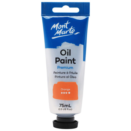 Mont Marte Oil Paint Premium 75ml - Orange