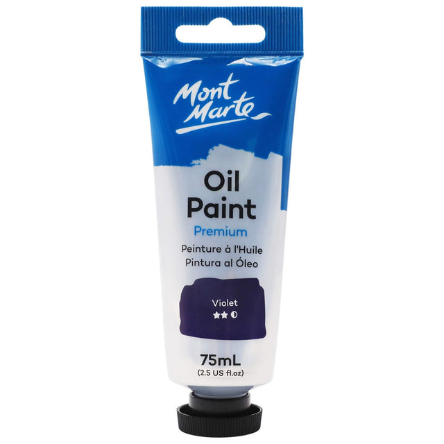 Mont Marte Oil Paint Premium 75ml - Violet