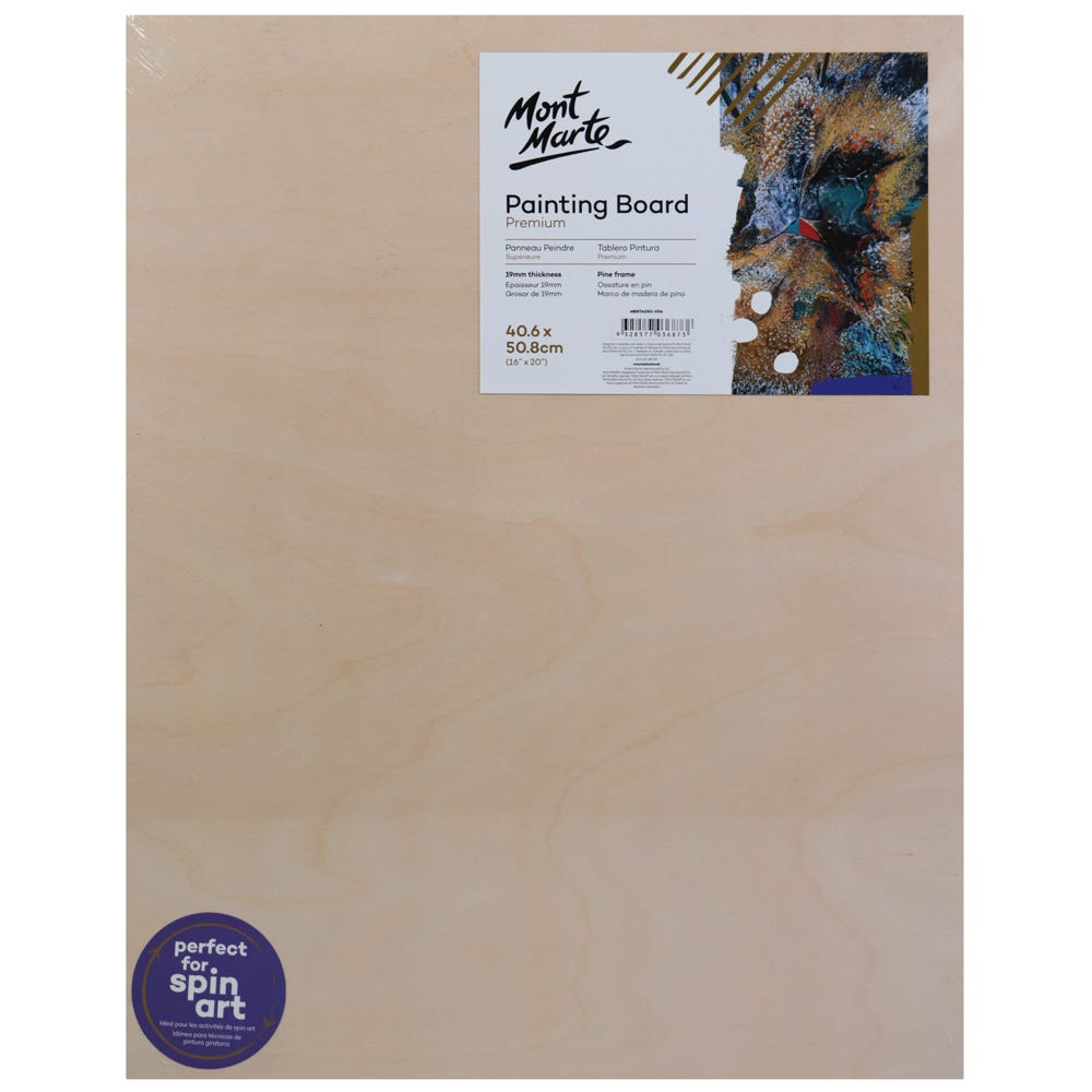 Mont Marte Painting Board Premium 40.6 X 50.8Cm (16 X 20In)