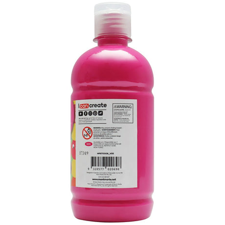 Mont Marte Poster Paint 500Ml 16 91 Us Fl Oz Magenta