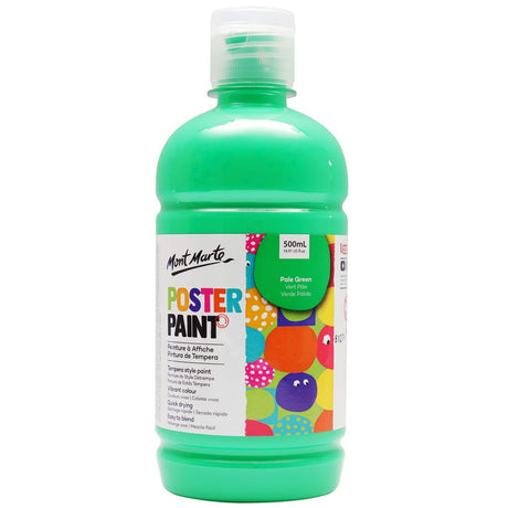 Mont Marte Poster Paint 500ml - Pale Green
