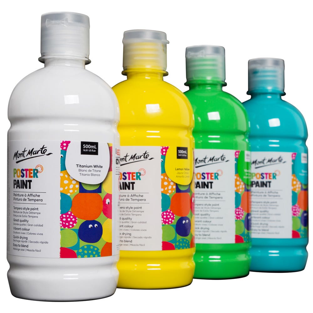 Mont Marte Poster Paint 500Ml 16 91 Us Fl Oz Sap Green