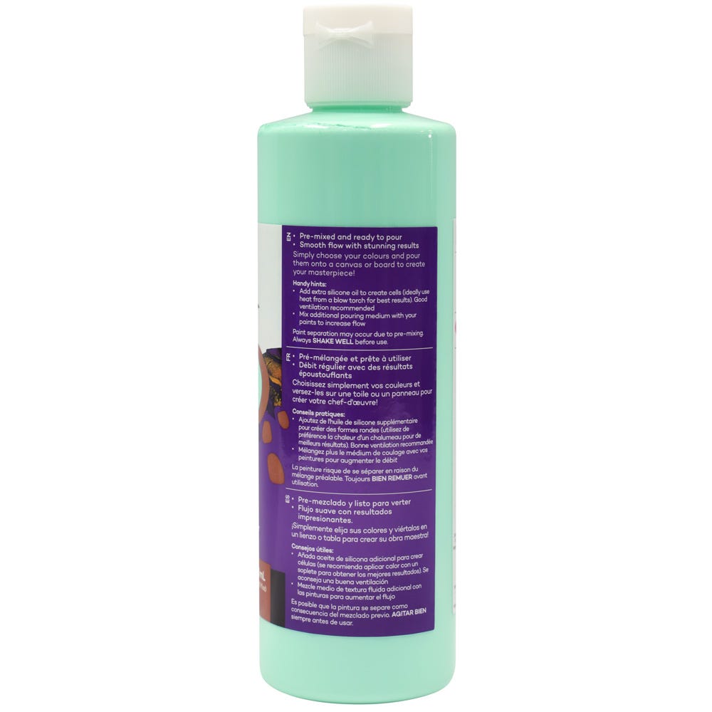 Mont Marte Pouring Acrylic Paint Premium 240Ml 8 12 Us Fl Oz Mint Green
