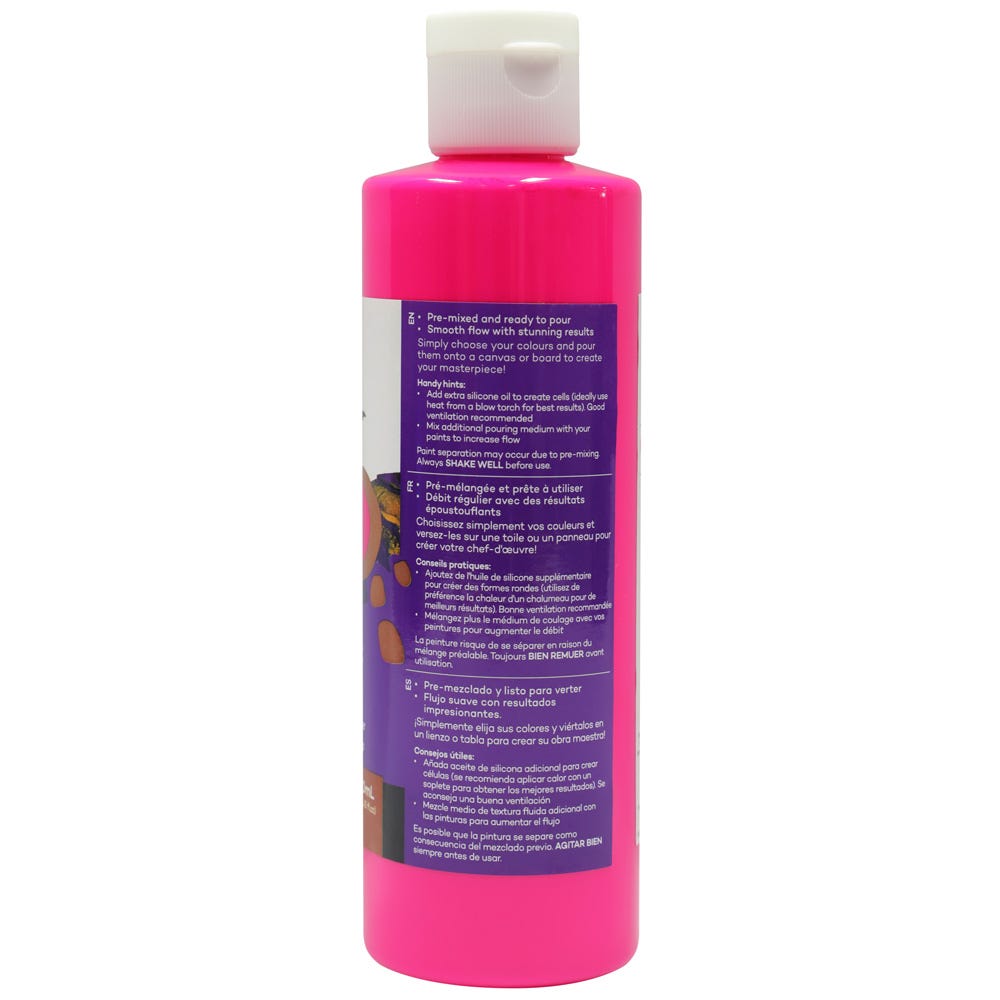 Mont Marte Pouring Acrylic Paint Premium 240Ml 8 12 Us Fl Oz Shiraz