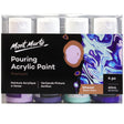Mont Marte Pouring Acrylic Paint Set Premium 4Pc X 60ml - Ethereal