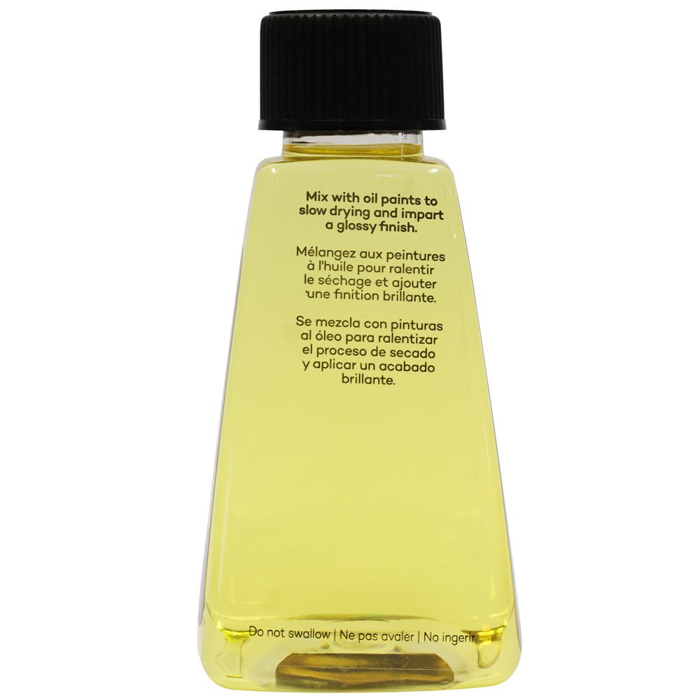 Mont Marte Refined Linseed Oil Premium 125Ml 4 23Oz