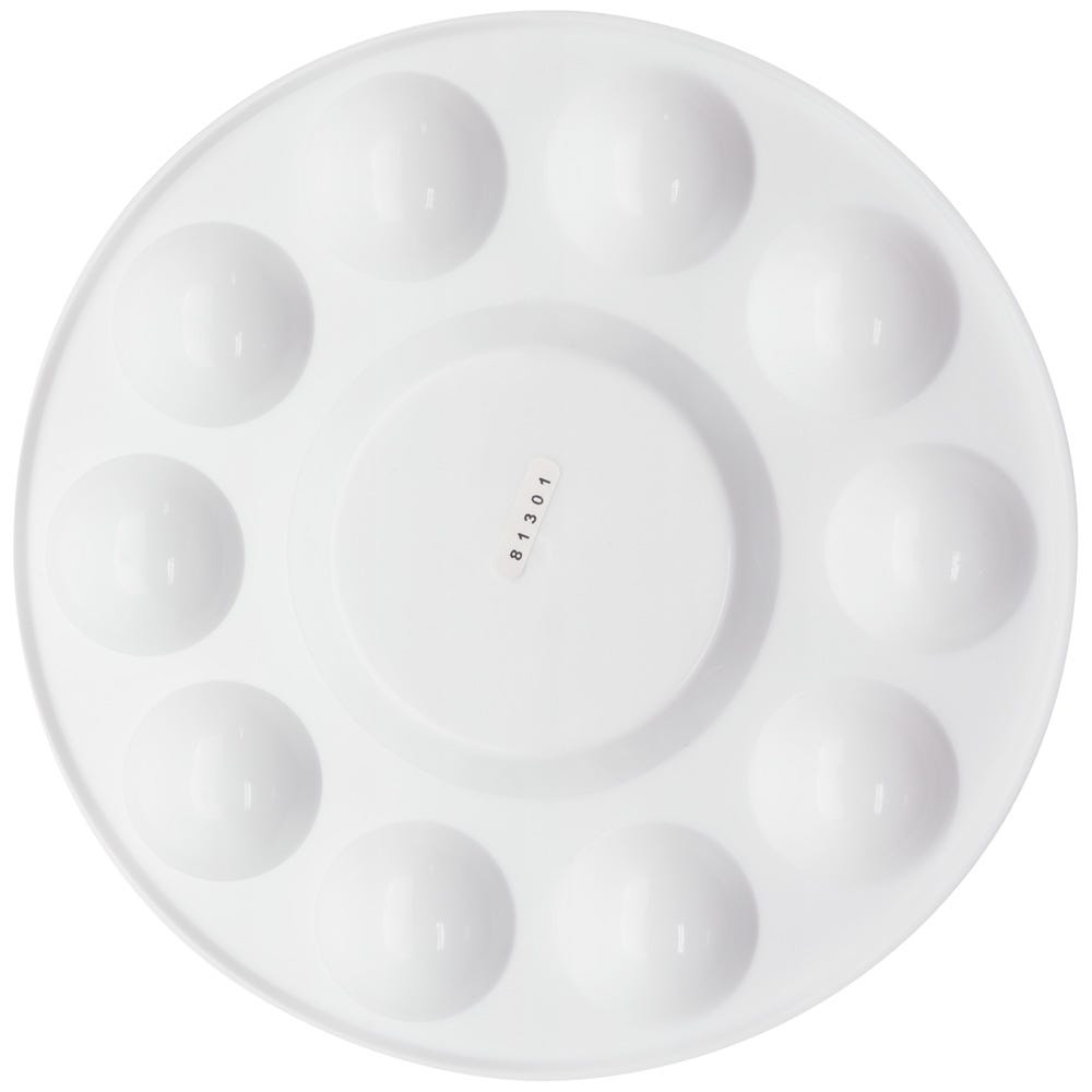 Mont Marte Round Plastic Palette Discovery 17Cm 6 7In