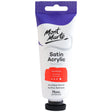 Mont Marte Satin Acrylic Paint Premium 75ml - Vermilion