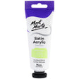 Mont Marte Satin Acrylic Paint Premium 75ml - Yellow Green