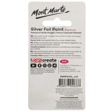 Mont Marte Silver Foil Paint Premium 20Ml 0 68 Us Fl Oz